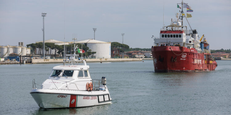 Per la nave è la seconda volta nel capoluogo ligure