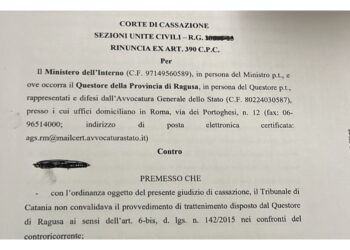 Su decisione giudici di Catania.Avv. Lo Faro:'Corte si pronunci'