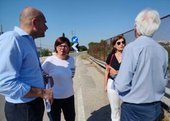 Sopralluogo assessora Cilento sulla statale 100