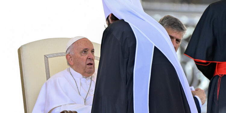 L'incontro ieri pomeriggio in Vaticano