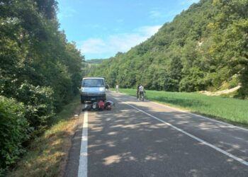 Lo schianto sull'Appennino reggiano