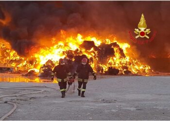 In corso operazioni di spegnimento