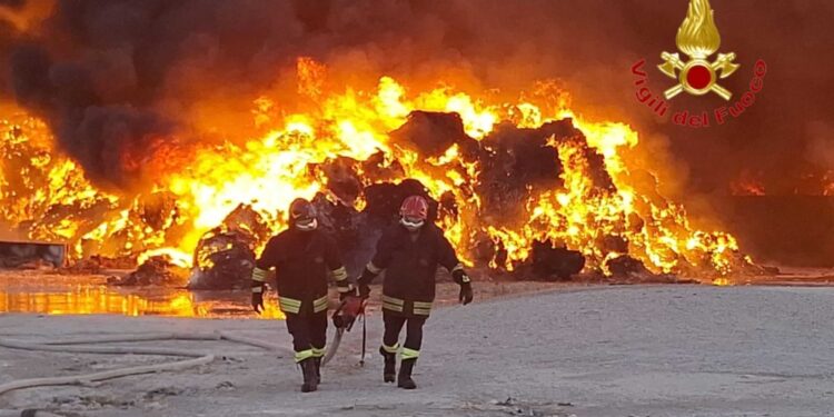 In corso operazioni di spegnimento