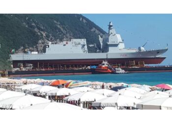 Pattugliatore 'Millelire' di Fincantieri al Muggiano