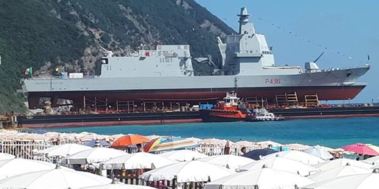 Pattugliatore 'Millelire' di Fincantieri al Muggiano