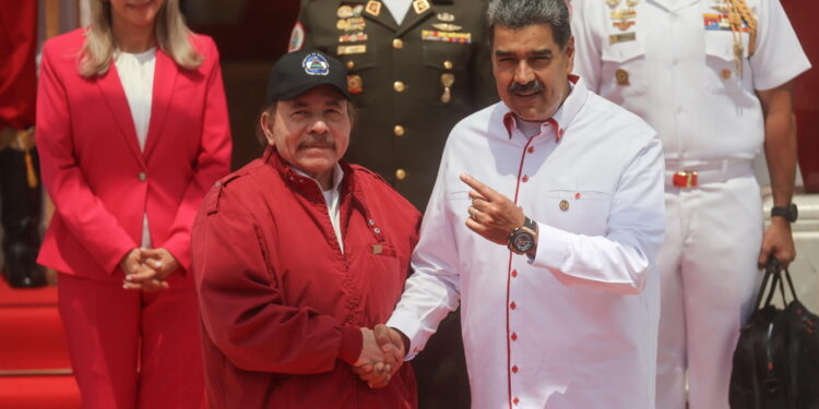 Lettera della coppia presidenziale nicaraguense al venezuelano