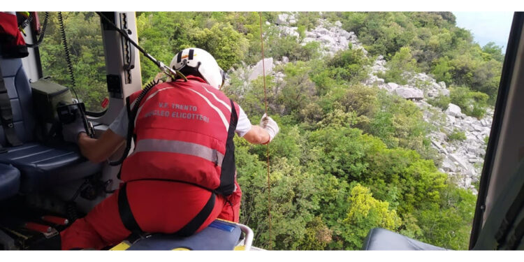 Era vicino alla croce sulla vetta del Casale