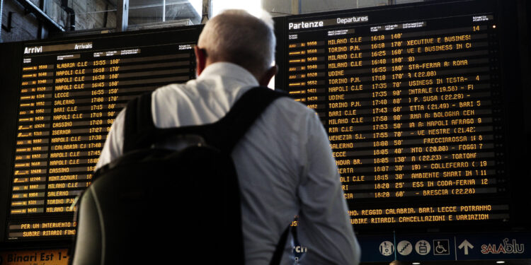 Possibili ritardi e maggior tempo di percorrenza a 90 minuti