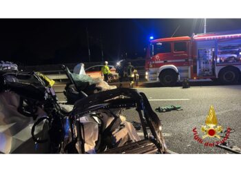 Incidente dopo la mezzanotte a Valeggio sul Mincio