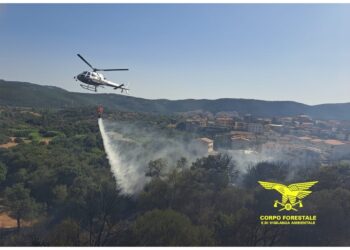 Fiamme anche a Pozzomaggiore