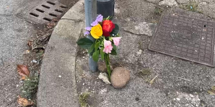 Lo schianto contro un palo della luce in via delle Cave a Meda