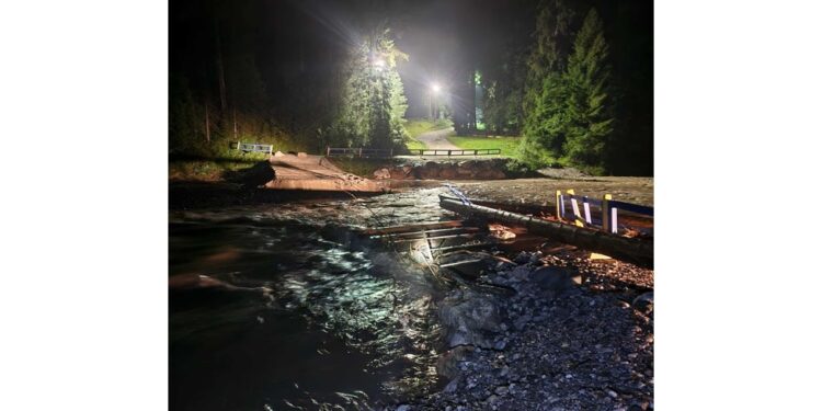 Sul posto vigili fuoco