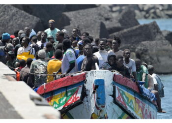 Sbarcati nel porto di La Restinga dell'isola di El Hierro