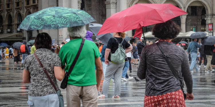 Temporali in arrivo da domenica 19 agosto