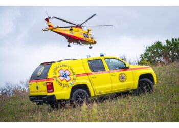 Diversi traumi. In azione Icaro 02 dei vigili del fuoco