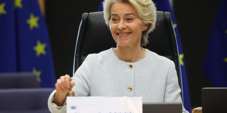 Von der Leyen all'ANSA: 'Positive le riunioni con i capigruppo'