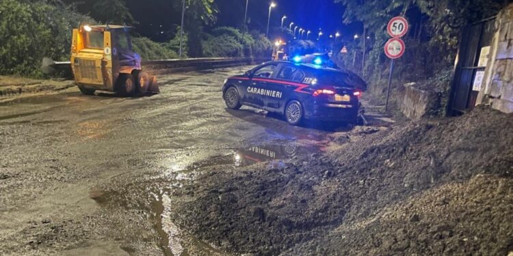 A Gragnano. Non ci sono feriti