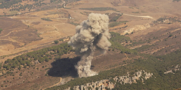 Esercito Israele: 'Colpiti 1.500 obiettivi di Hezbollah'