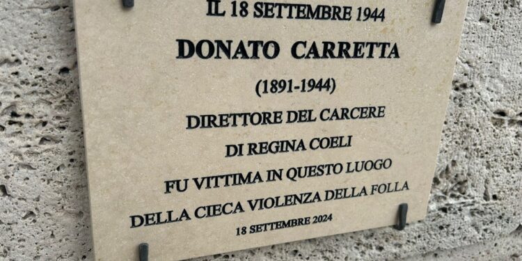 L'ex direttore di Regina Coeli fu trucidato dalla folla nel 1944