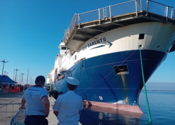 L'arrivo in porto è previsto per lunedì mattina