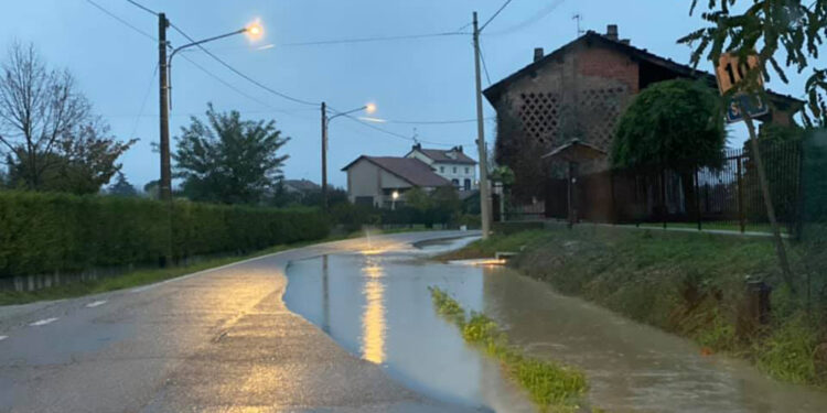 Allagamenti in alcune strade