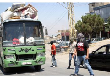 Durante gli attacchi israeliani