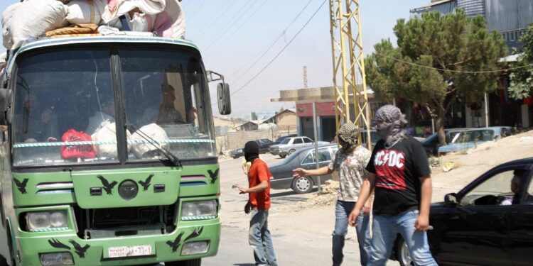 Durante gli attacchi israeliani