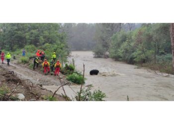 Un uomo di 58 anni è disperso nell'Orco a Feletto