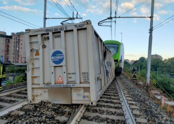 Si era sganciato poco prima da un convoglio merci