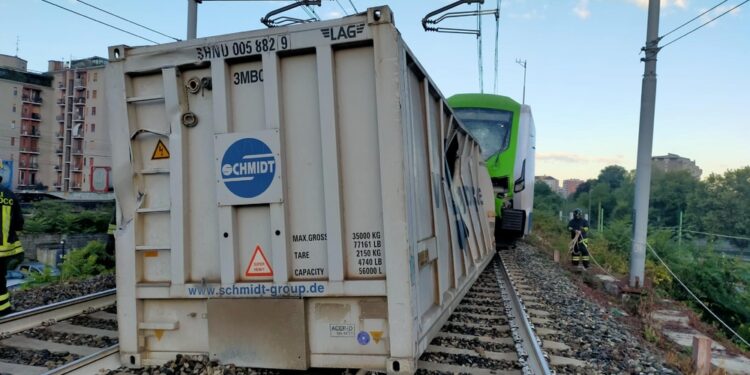 Si era sganciato poco prima da un convoglio merci