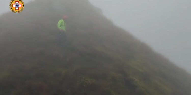 Individuato dal Soccorso Alpino sul crinale toscano