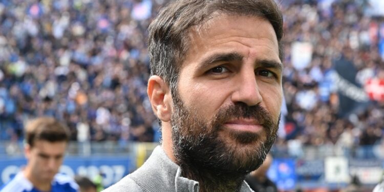 Cesc Fabregas, mister del Como (foto Roberto Colombo)