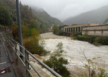 Vigili del fuoco e forze dell'ordine al lavoro