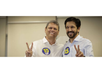 Appoggiato dal governatore Tarcisio de Freitas e da Bolsonaro