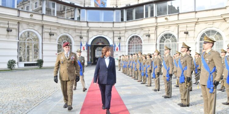 Presente la sottosegretaria alla Difesa Isabella Rauti