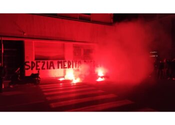 Fuga dopo arrivo polizia. Quattro ultras già identificati