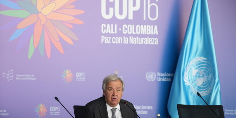 Intervento del segretario generale Guterres in Colombia