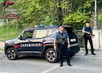 Carabinieri Cosenza hanno fermato un uomo e la sua convivente