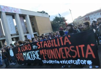 Domani lo sciopero anche per Università