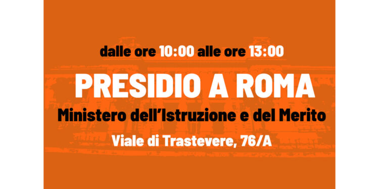 Oltre 40 iniziative. A Roma presidio al ministero Istruzione