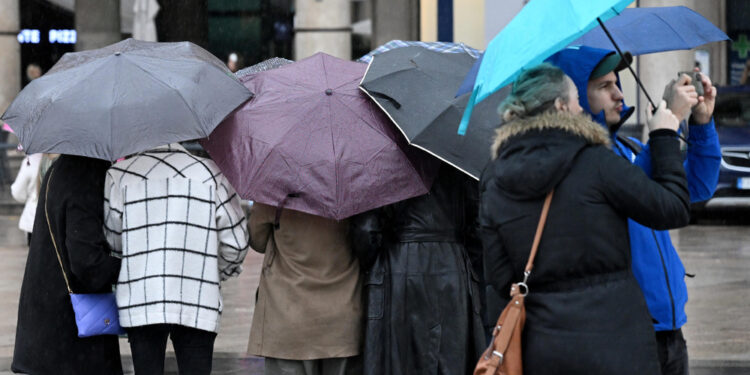 Martedì 8 precipitazioni abbondanti sul Nord e sul Centro