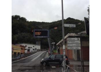 Code tra Genova Nervi e Recco in entrambe direzioni per piogge