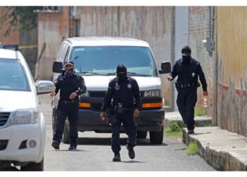 Su una strada nello Stato occidentale di Jalisco