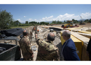 Area consegnata per i collaudi