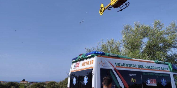 L'incidente in un terreno di sua proprietà in Valtellina