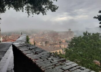 Precipitazione intensa anche tra Perugia e Foligno