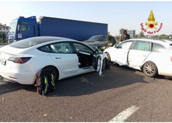 Incidente stamani a Limenella in direzione di Milano