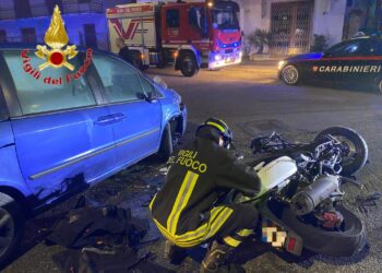 Incidente a Olgiate Comasco, scontro tra auto e moto