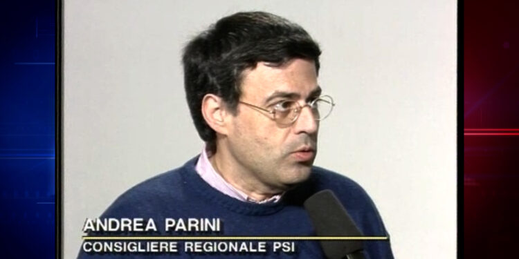 Andrea Parini in una intervista a Etv