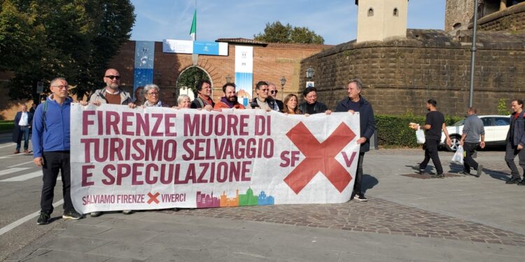 Flashmob Comitato al Forum del turismo internazionale